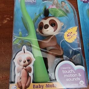 Fingerlings Interactive Baby Sloth Toy with Sounds